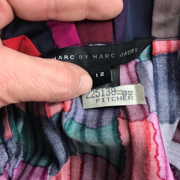 Sleeveless Color Block Marc By Marc Jacobs Top - Picture 5 of 5